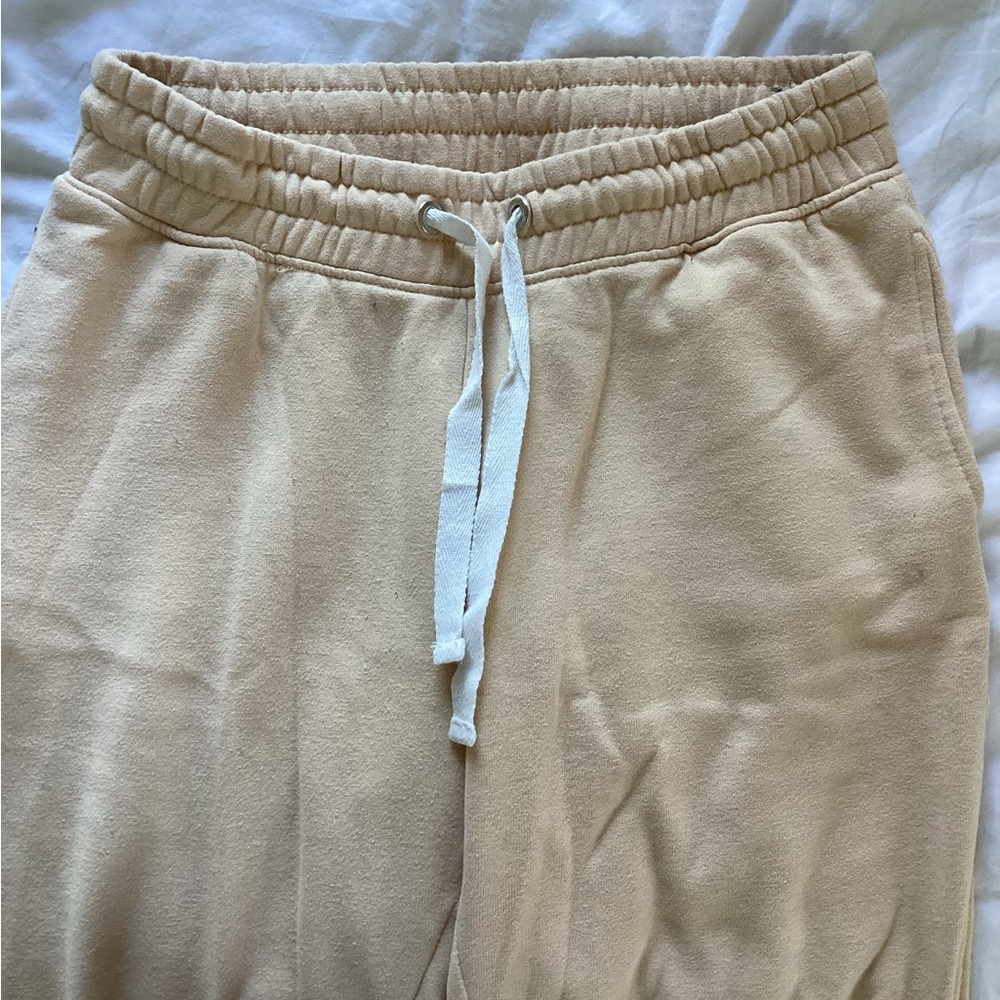 Tan joggers